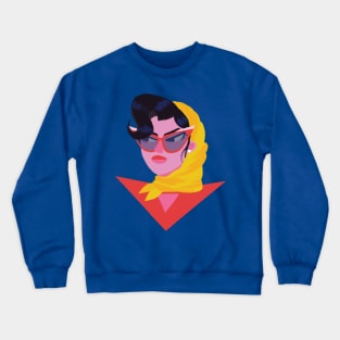 Retro Lady Crewneck Sweatshirt